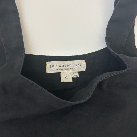 Saltwater LUXE Soleil Linen Crop Tank - Picture 5 of 7